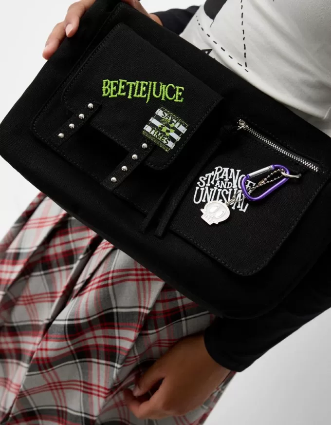 Beershka x Beetlejuice bag