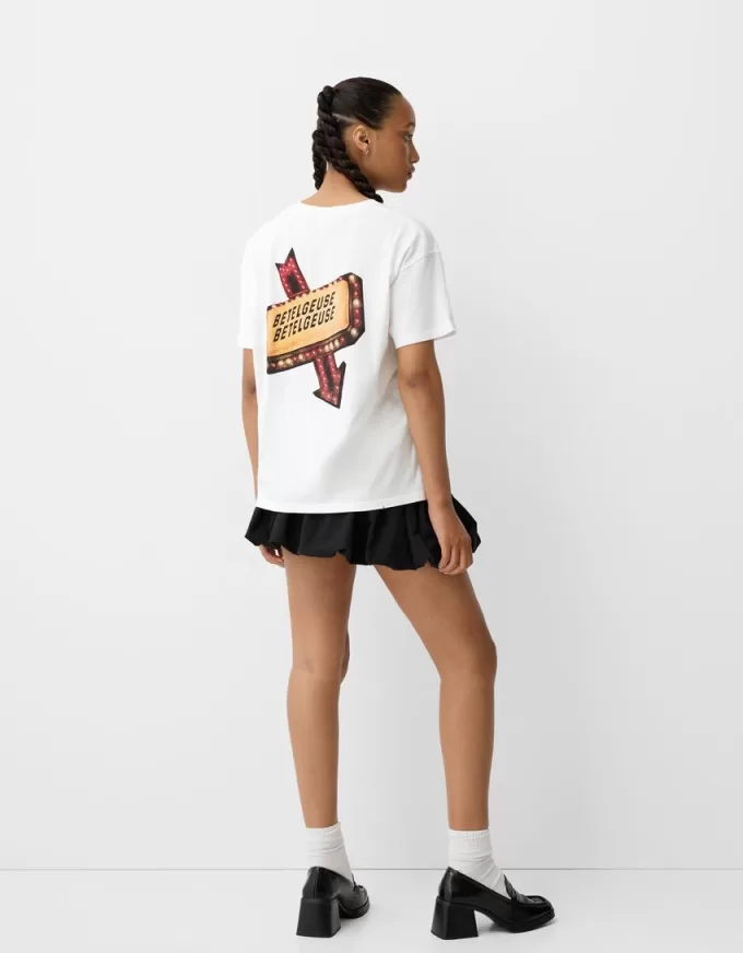 Beershka x Beetlejuice print T-shirt Beershka x Beetlejuice print T-shirt