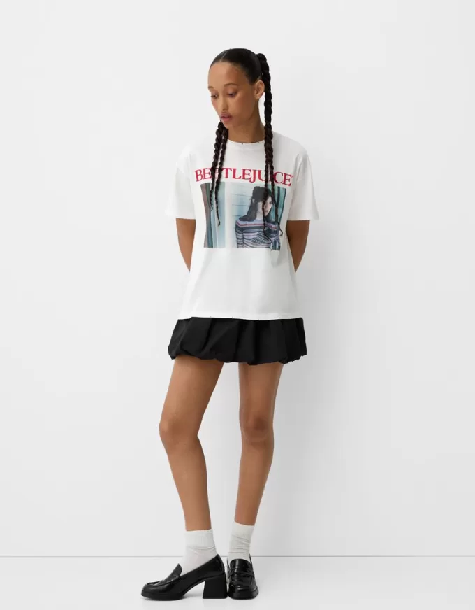 Beershka x Beetlejuice print T-shirt Beershka x Beetlejuice print T-shirt