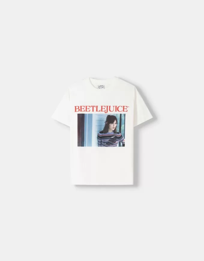 Beershka x Beetlejuice print T-shirt Beershka x Beetlejuice print T-shirt