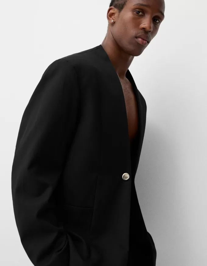 Blazer with button details Blazer with button details