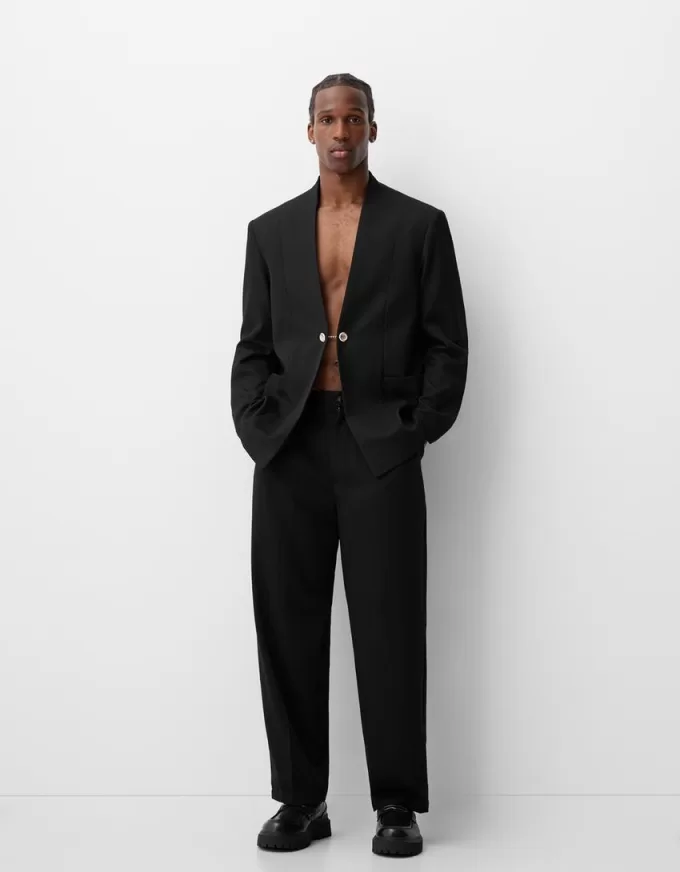 Blazer with button details Blazer with button details