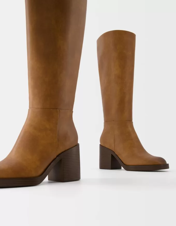 Block heel boots Block heel boots