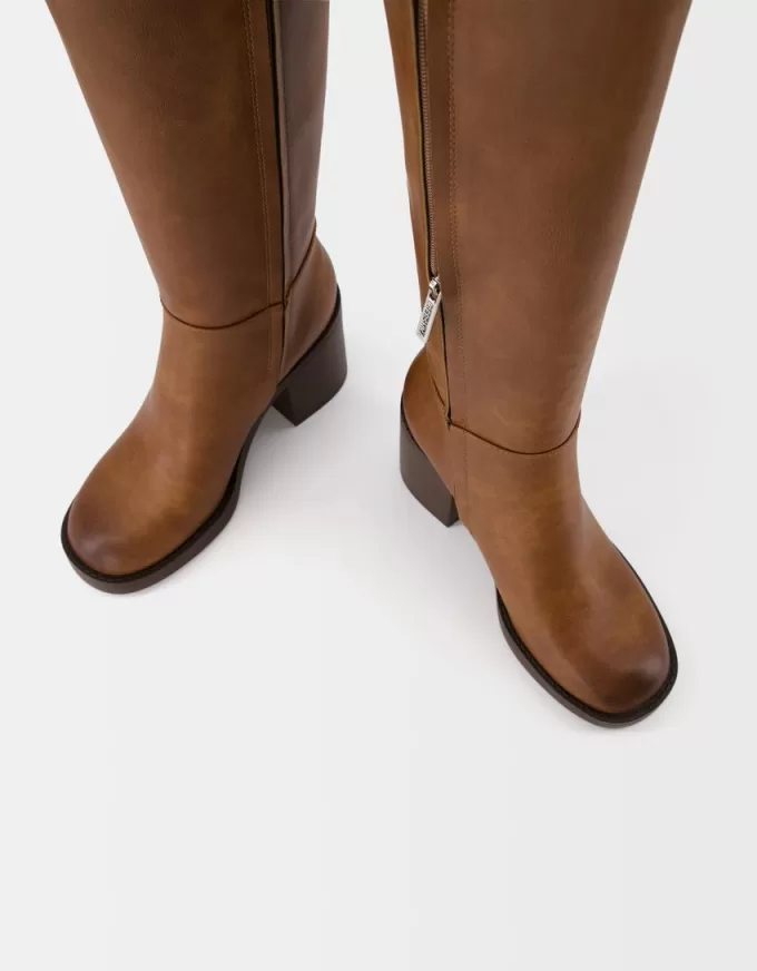 Block heel boots Block heel boots