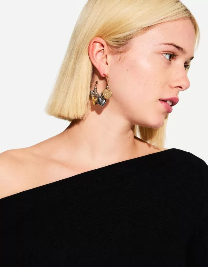 Boho hoop earrings Boho hoop earrings