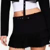 Box pleat mini skirt Box pleat mini skirt