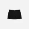 Box pleat mini skirt Box pleat mini skirt
