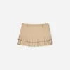 Box pleat mini skirt Box pleat mini skirt
