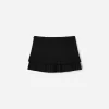 Box pleat mini skirt Box pleat mini skirt