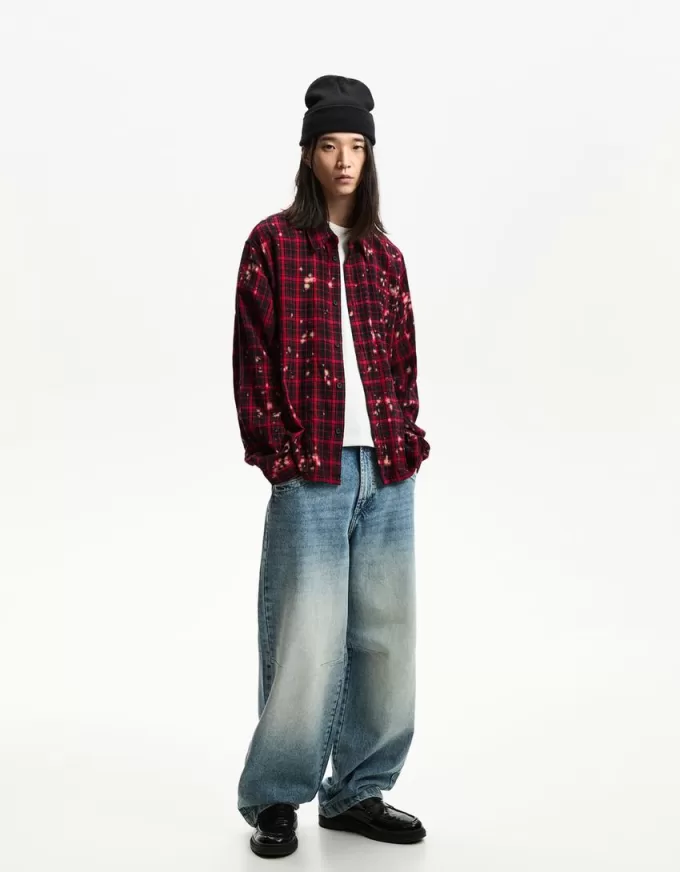 Boxy long sleeve shirt