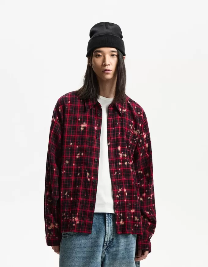 Boxy long sleeve shirt