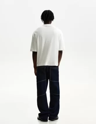 Boxy short sleeve T-shirt