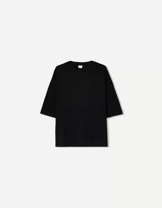 Boxy short sleeve T-shirt