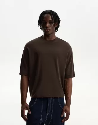 Boxy short sleeve T-shirt