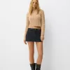 Cable-knit chenille sweater