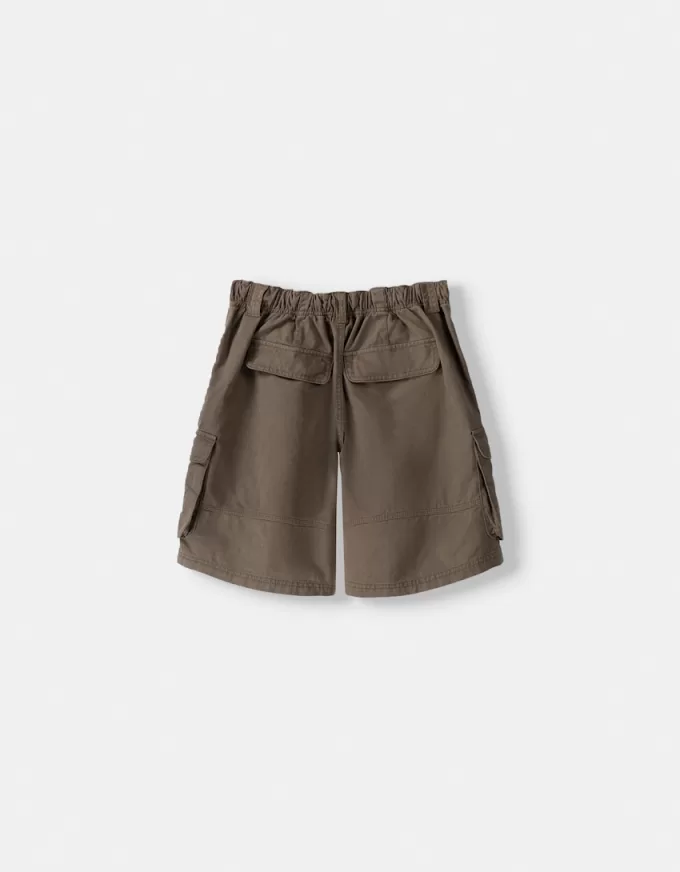 Cargo pockets with straps Bermuda shorts Cargo pockets with straps Bermuda shorts
