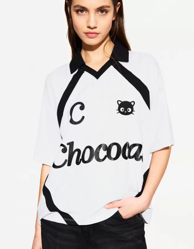Chococat print short sleeve T-shirt Chococat print short sleeve T-shirt