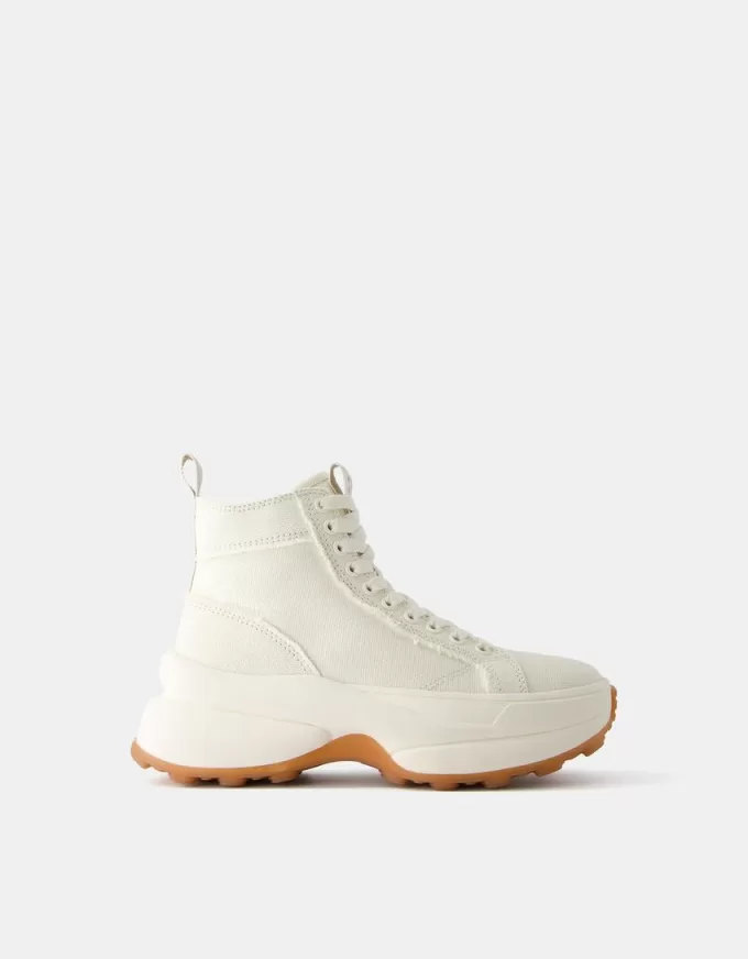 Chunky sole high-top sneakers Chunky sole high-top sneakers