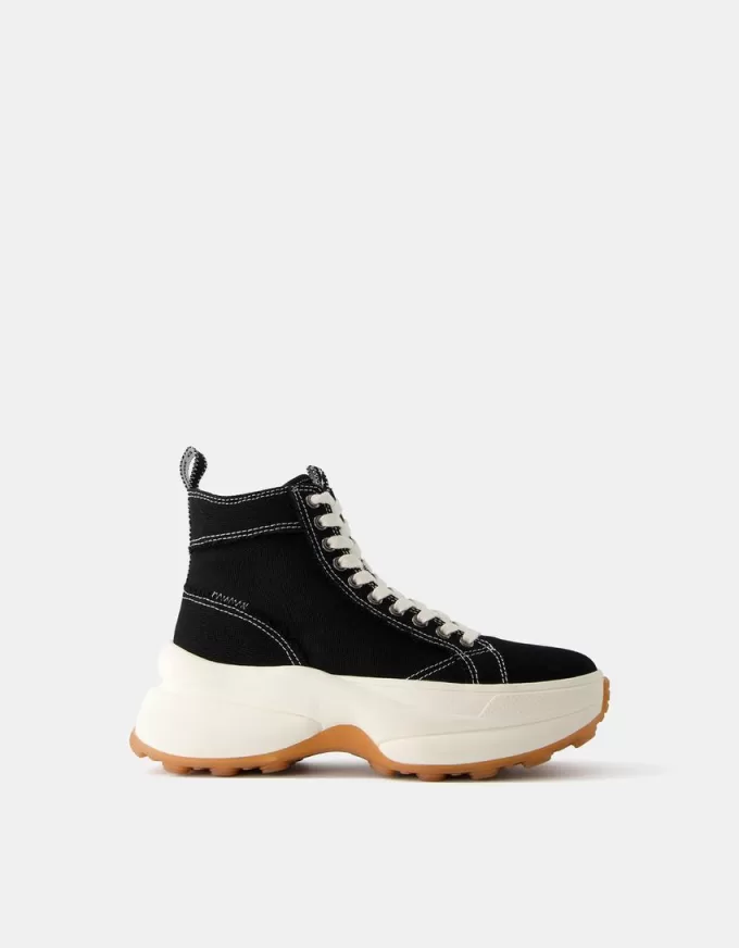 Chunky sole high-top sneakers Chunky sole high-top sneakers