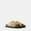 Chunky split leather sandals Chunky split leather sandals