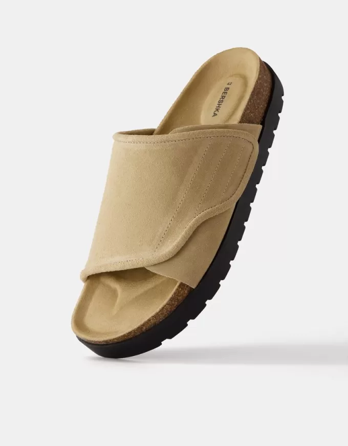 Chunky split leather sandals Chunky split leather sandals