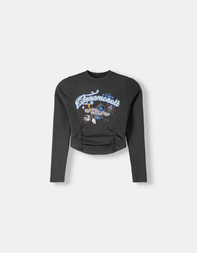 Cinnamoroll print long sleeve T-shirt Cinnamoroll print long sleeve T-shirt