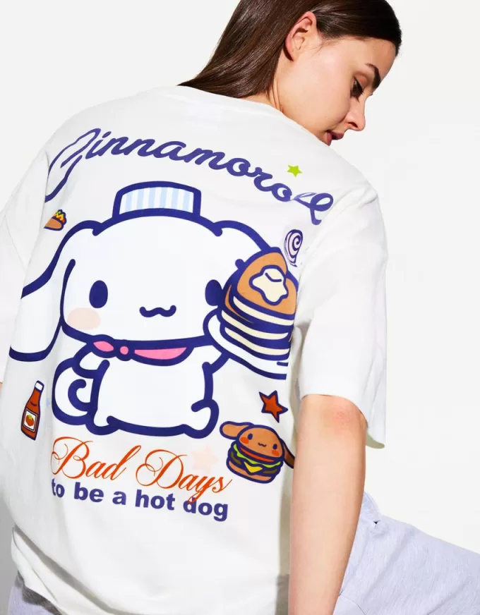 Cinnamoroll print short sleeve T-shirt Cinnamoroll print short sleeve T-shirt