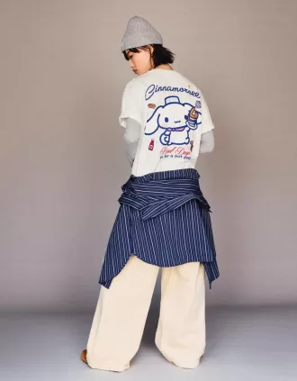 Cinnamoroll print short sleeve T-shirt