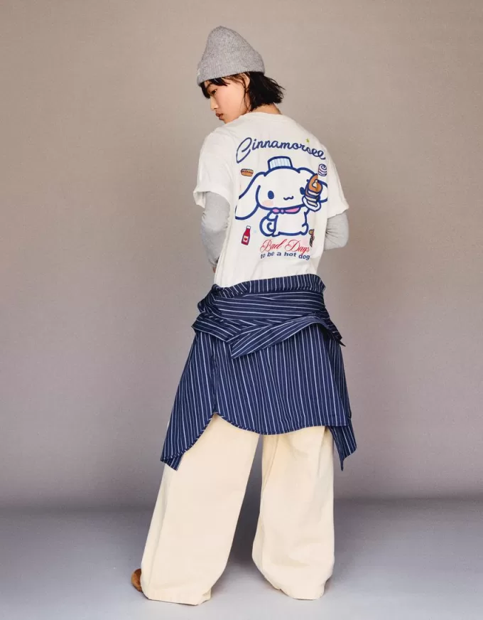 Cinnamoroll print short sleeve T-shirt Cinnamoroll print short sleeve T-shirt