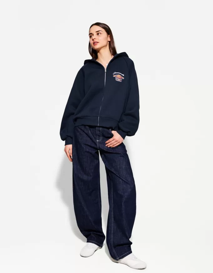 Cinnamoroll zip-up hoodie Cinnamoroll zip-up hoodie