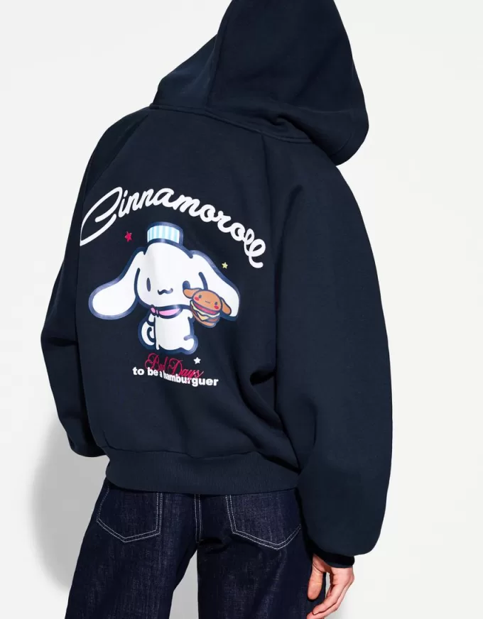 Cinnamoroll zip-up hoodie Cinnamoroll zip-up hoodie
