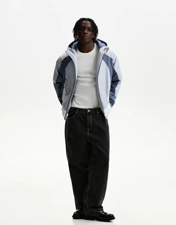 Color block quilted jacket Color block quilted jacket