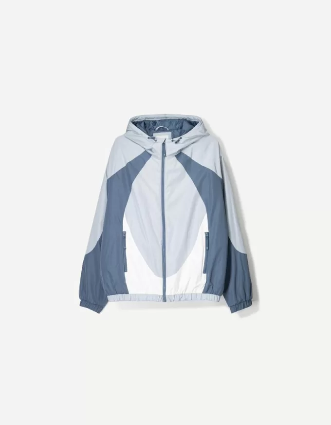 Color block quilted jacket Color block quilted jacket