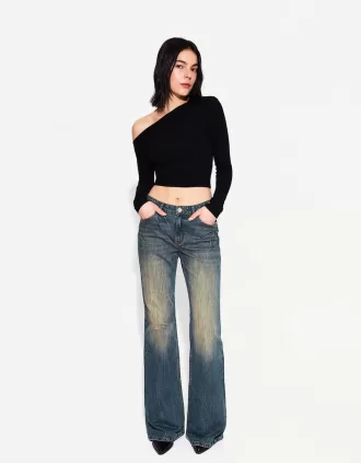 Comfort flared jeans