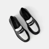 Contrast loafers