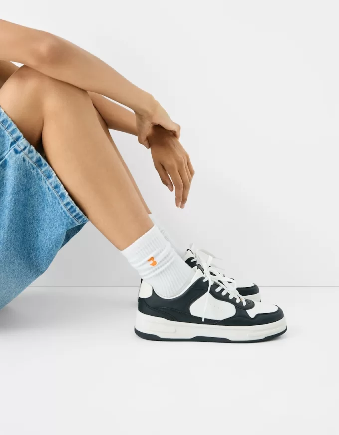 Contrast sneakers Contrast sneakers