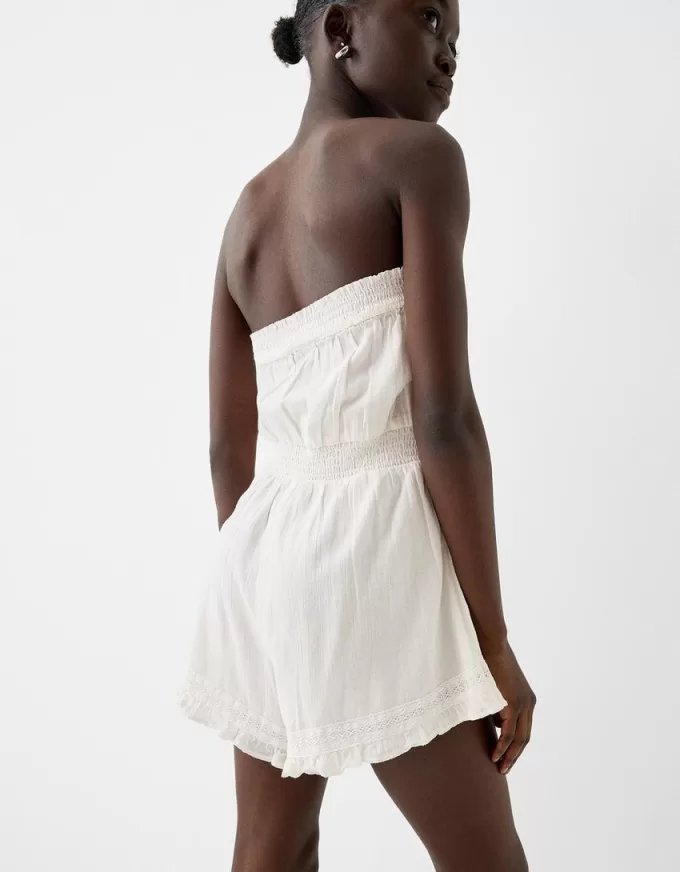 Cotton chiffon playsuit Cotton chiffon playsuit