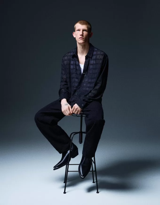 Cowboy ankle boots with metallic toe Cowboy ankle boots with metallic toe