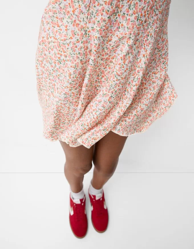 Crepe bandeau mini dress Crepe bandeau mini dress