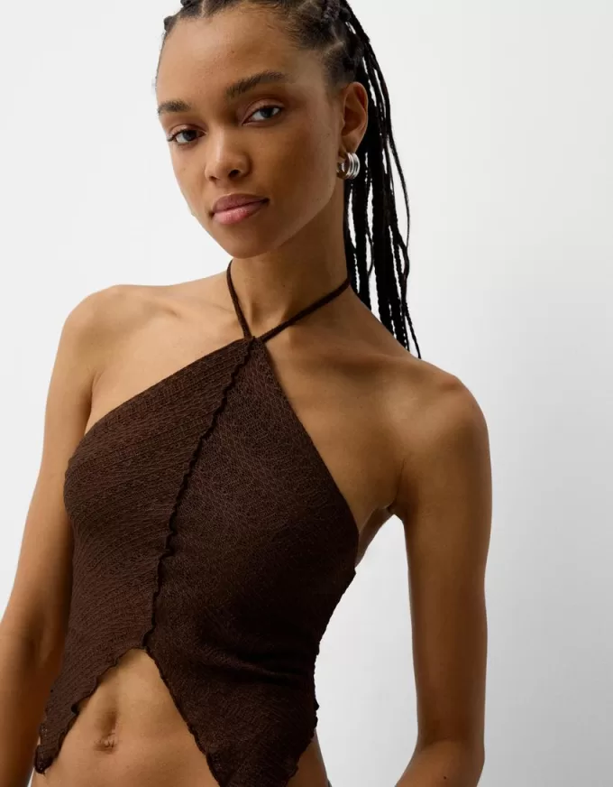 Crochet racer top Crochet racer top