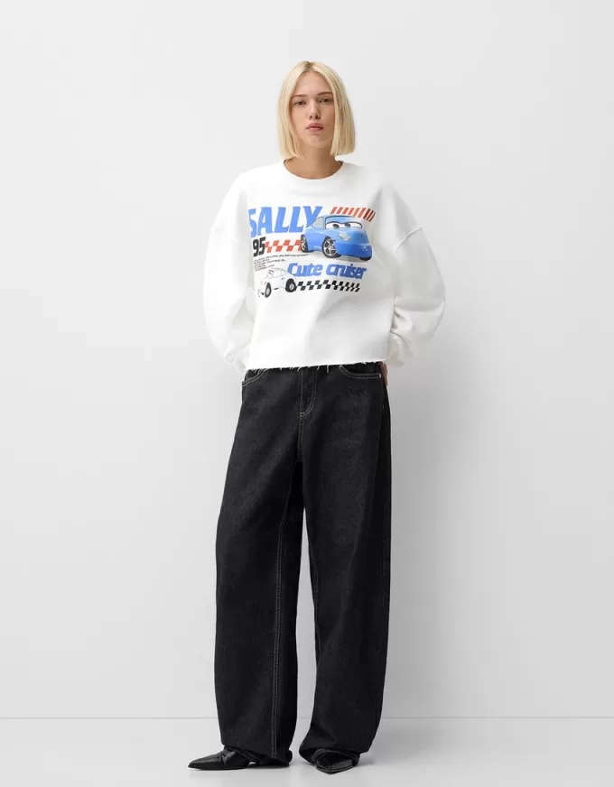 Cropped Cars sweatshirt Cropped Cars sweatshirt