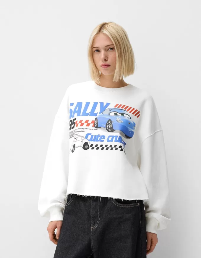 Cropped Cars sweatshirt Cropped Cars sweatshirt