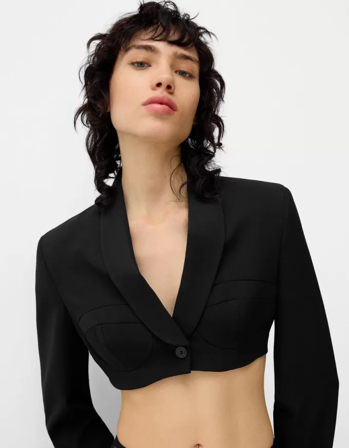 Cropped blazer Cropped blazer