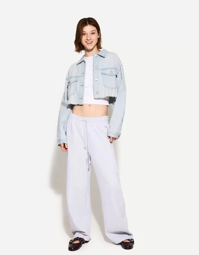 Cropped denim jacket Cropped denim jacket