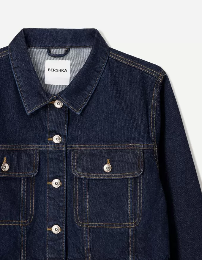 Cropped denim jacket Cropped denim jacket