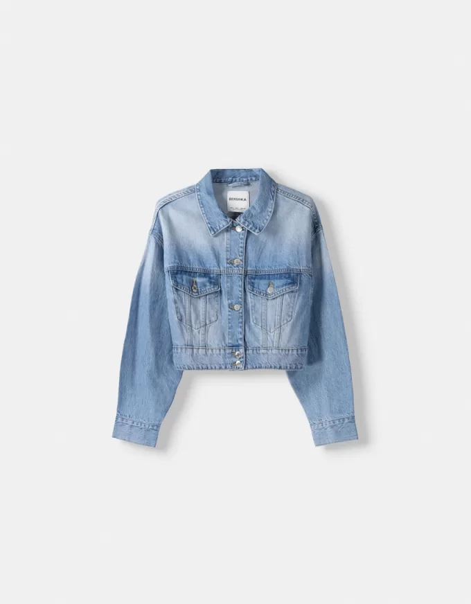 Cropped denim jacket Cropped denim jacket