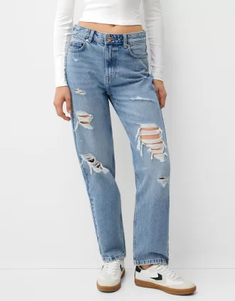 Cropped jeans