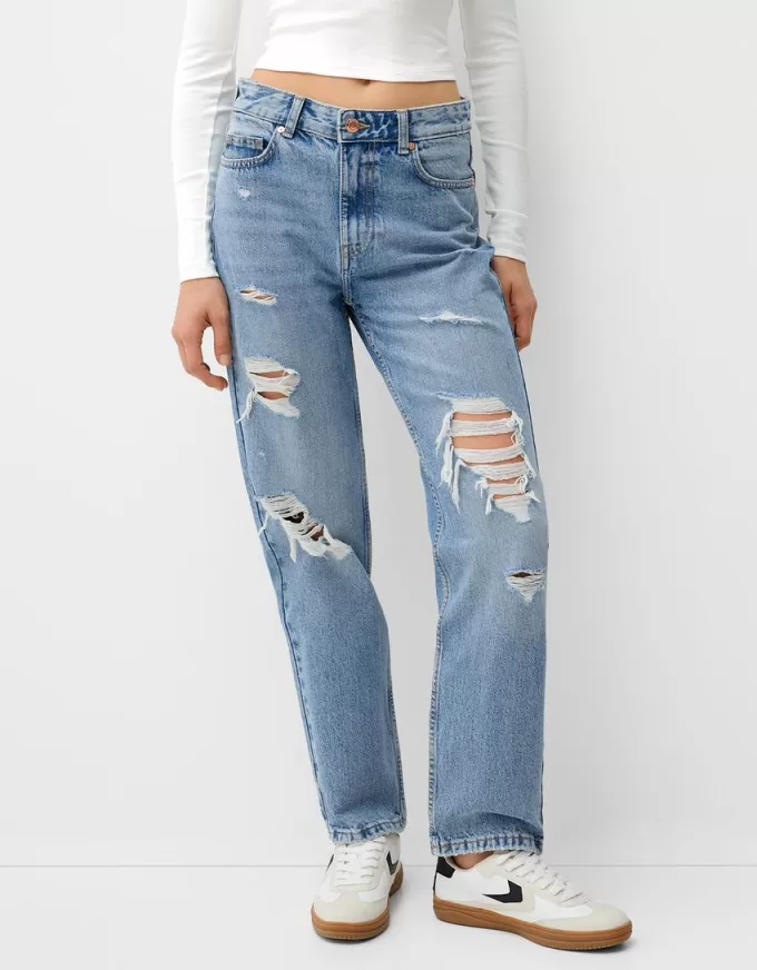 Cropped jeans