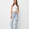 Cropped jeans