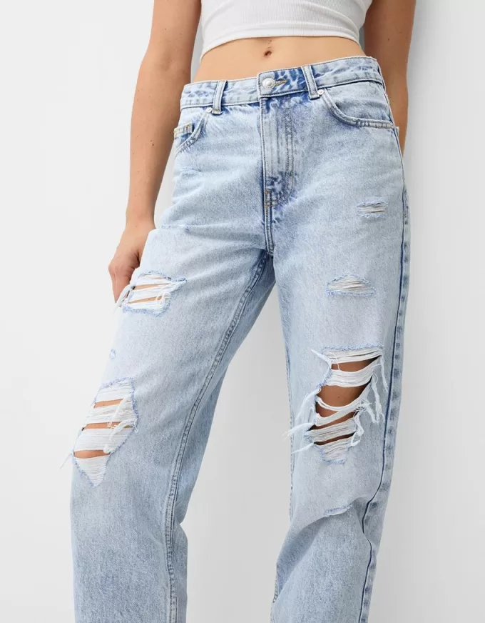 Cropped jeans
